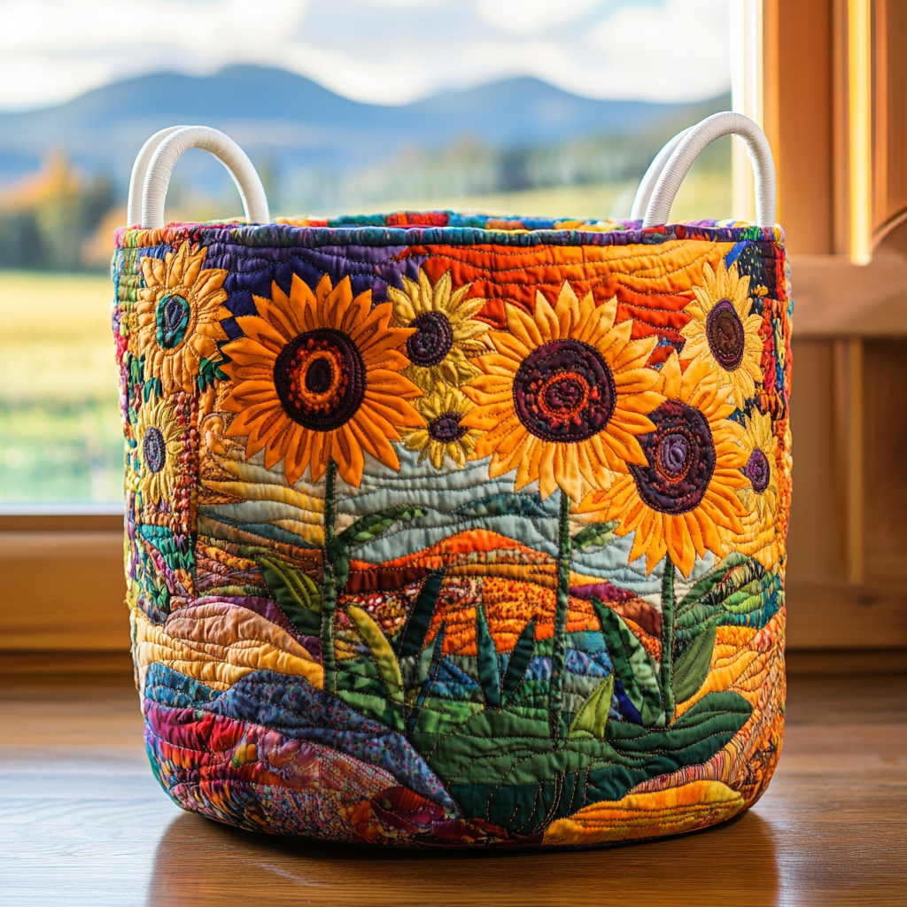 Radiant Petals Laundry Basket Laundry Gifts, Housewarming Gift Ideas, Mother's Day Gifts