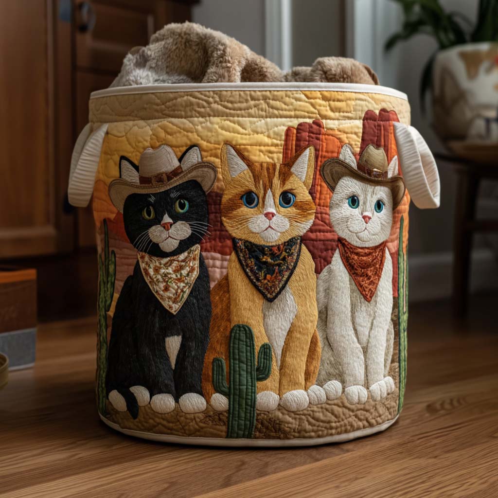 Rodeo Cat Laundry Basket Laundry Gifts, Housewarming Gift Ideas, Mother's Day Gifts