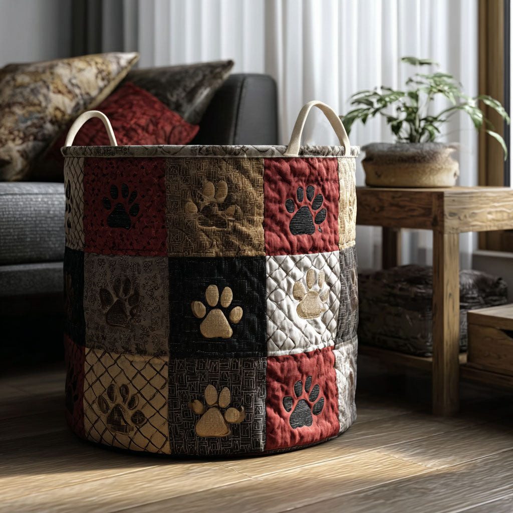 Rustic Fur Sanctuary Laundry Basket Laundry Gifts, Housewarming Gift Ideas, Mother's Day Gifts