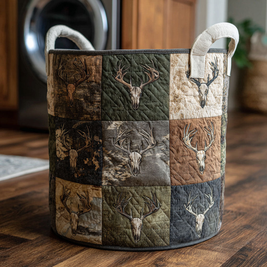 Rustic Stag Laundry Basket Laundry Gifts, Housewarming Gift Ideas, Mother's Day Gifts