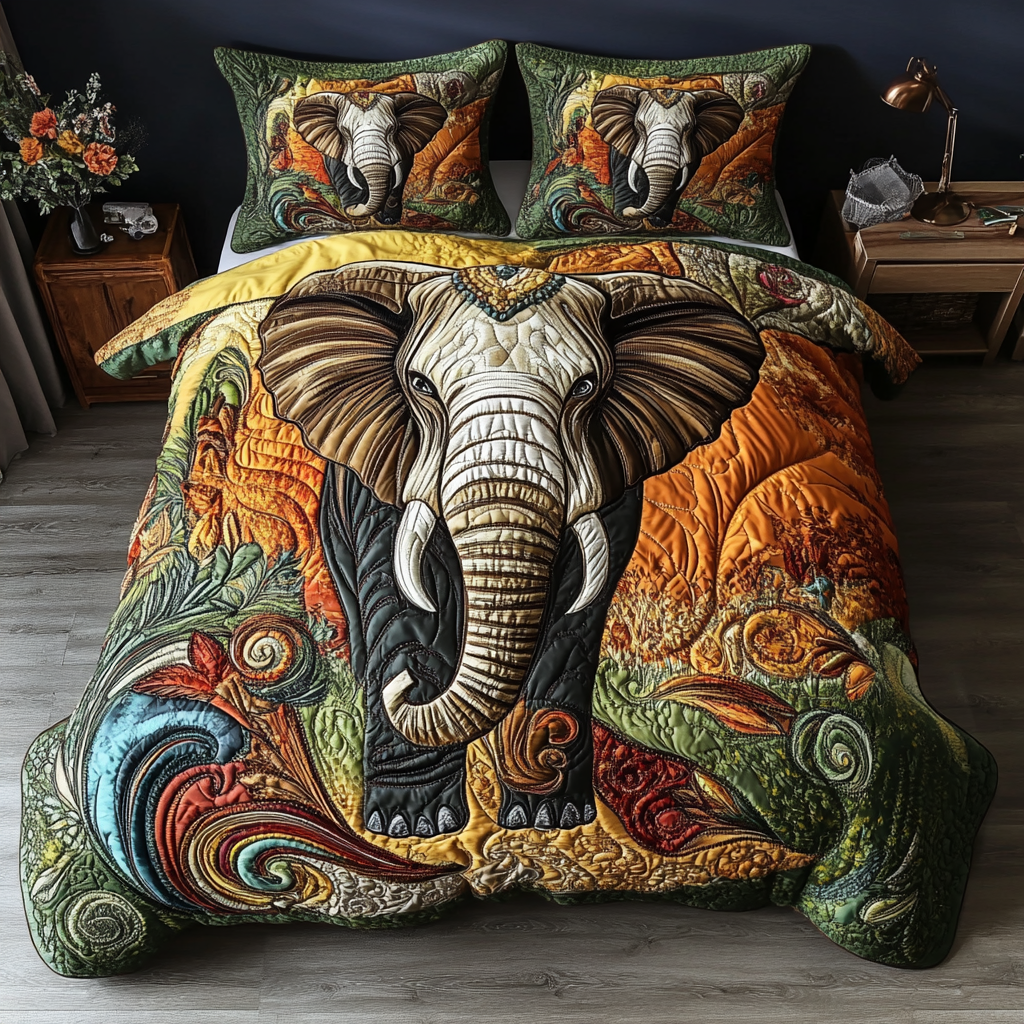 Savanna Dreams Quilted Bedding Set Fall Quilt Sets Housewarming Gift