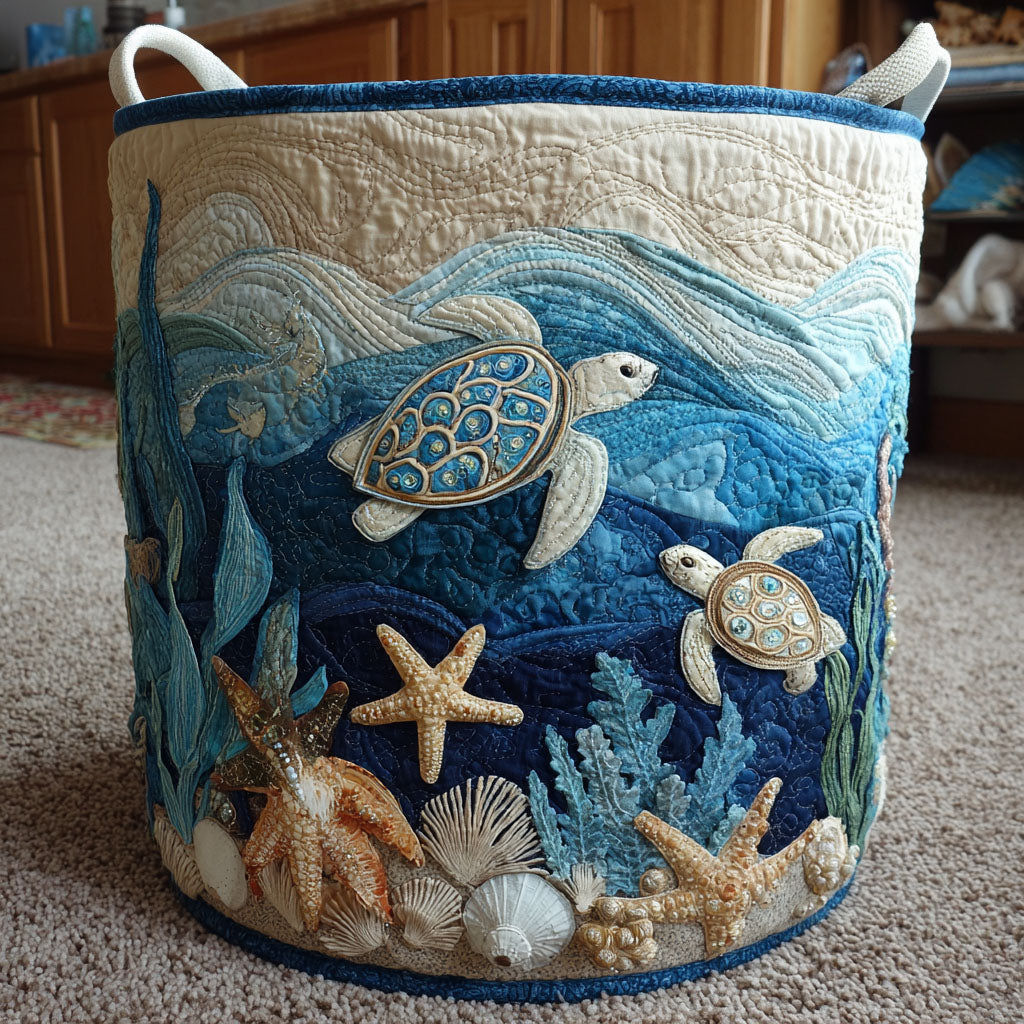 Shell Shine Laundry Basket Laundry Gifts, Housewarming Gift Ideas, Mother's Day Gifts