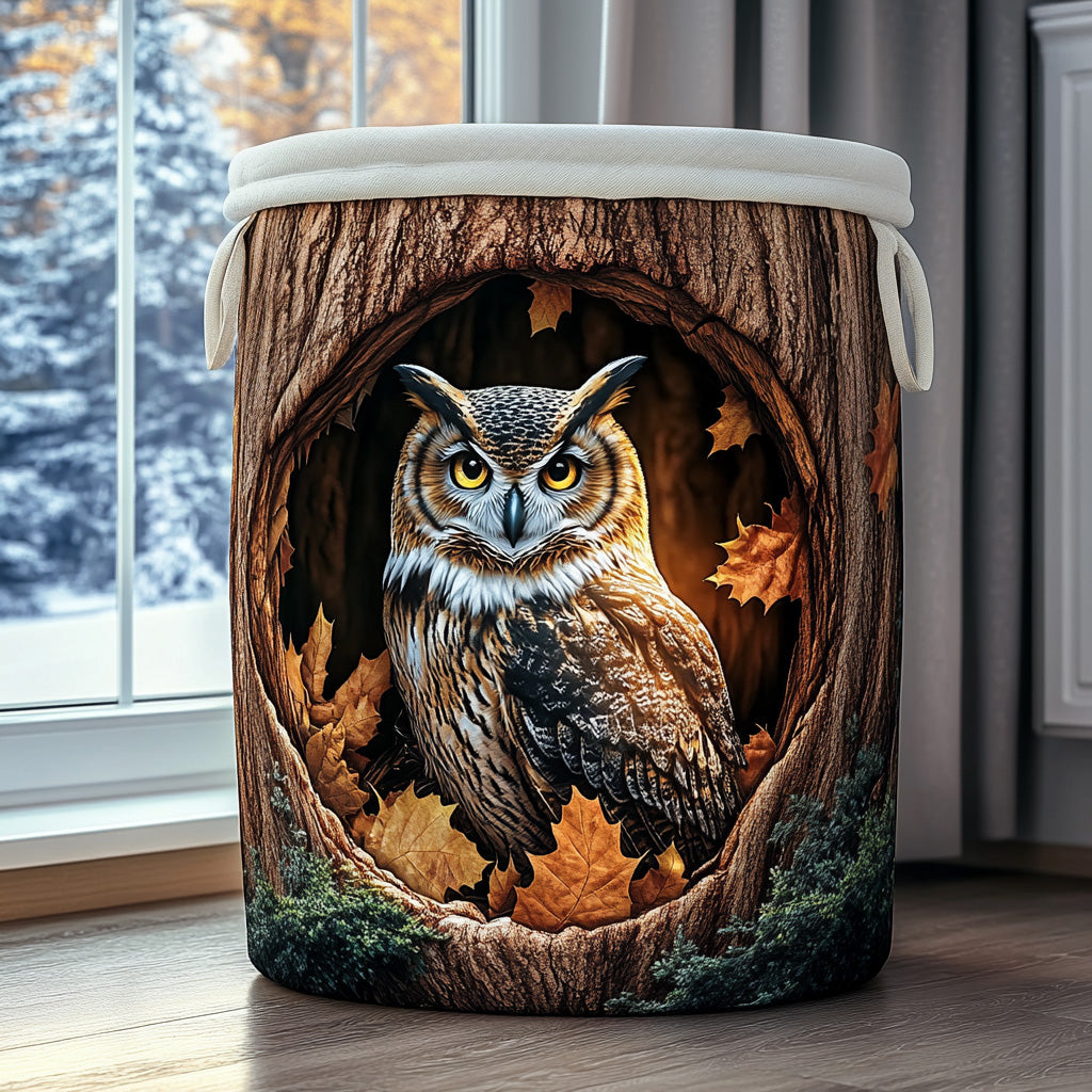 Silent Owl Laundry Basket Laundry Gifts, Housewarming Gift Ideas, Mother's Day Gifts