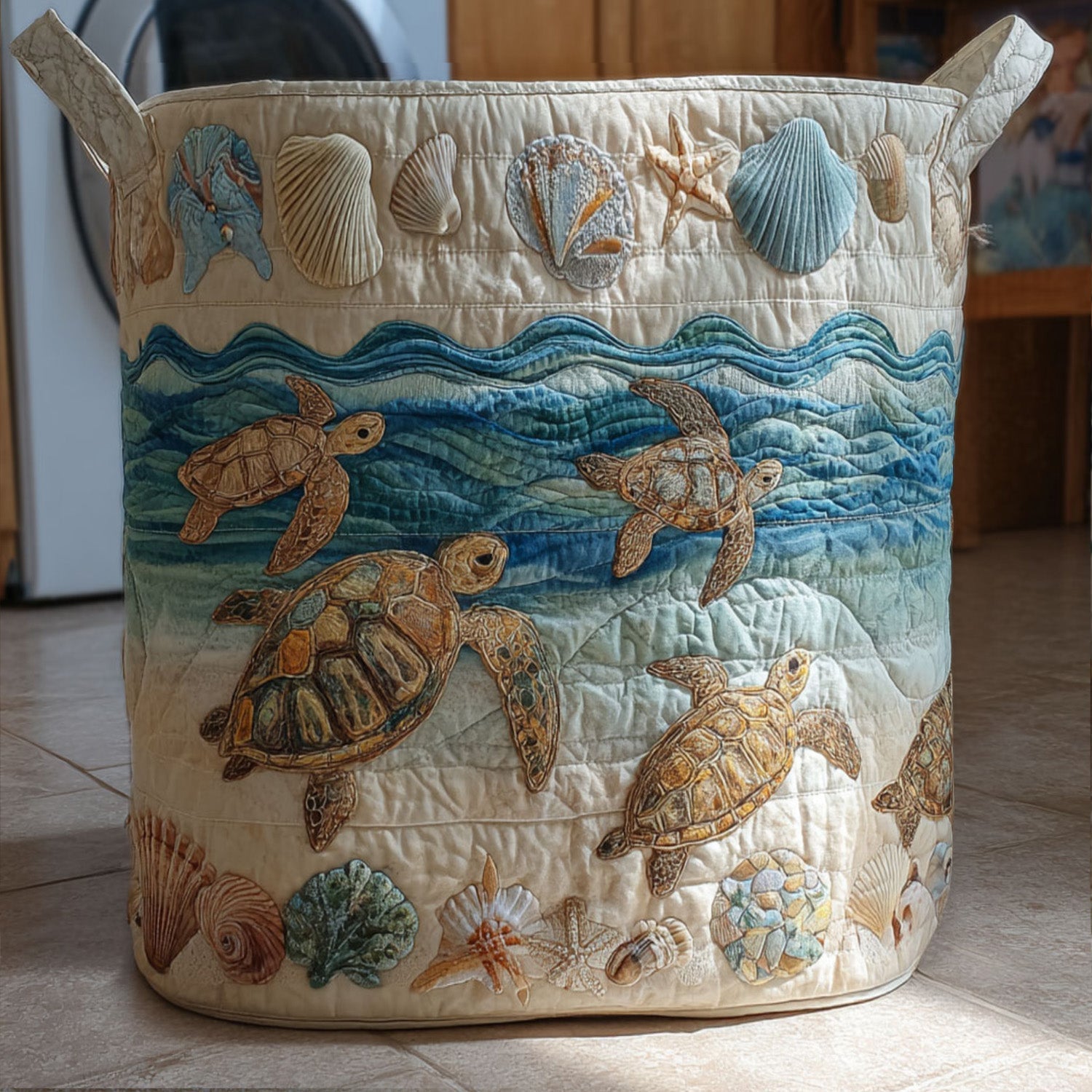 Slow and Serene Laundry Basket Laundry Gifts, Housewarming Gift Ideas, Mother's Day Gifts