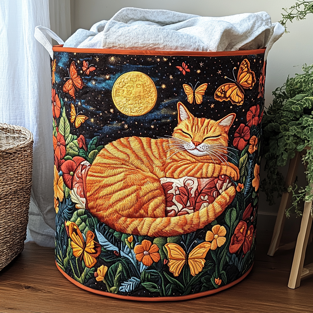 Snug Cat Laundry Basket Laundry Gifts, Housewarming Gift Ideas, Mother's Day Gifts