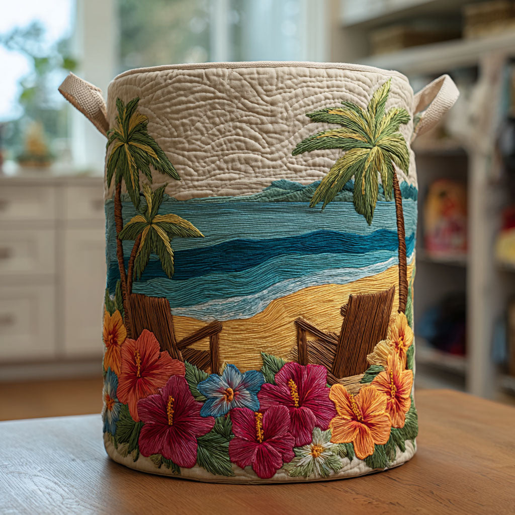 Soft Shore Laundry Basket Laundry Gifts, Housewarming Gift Ideas, Mother's Day Gifts