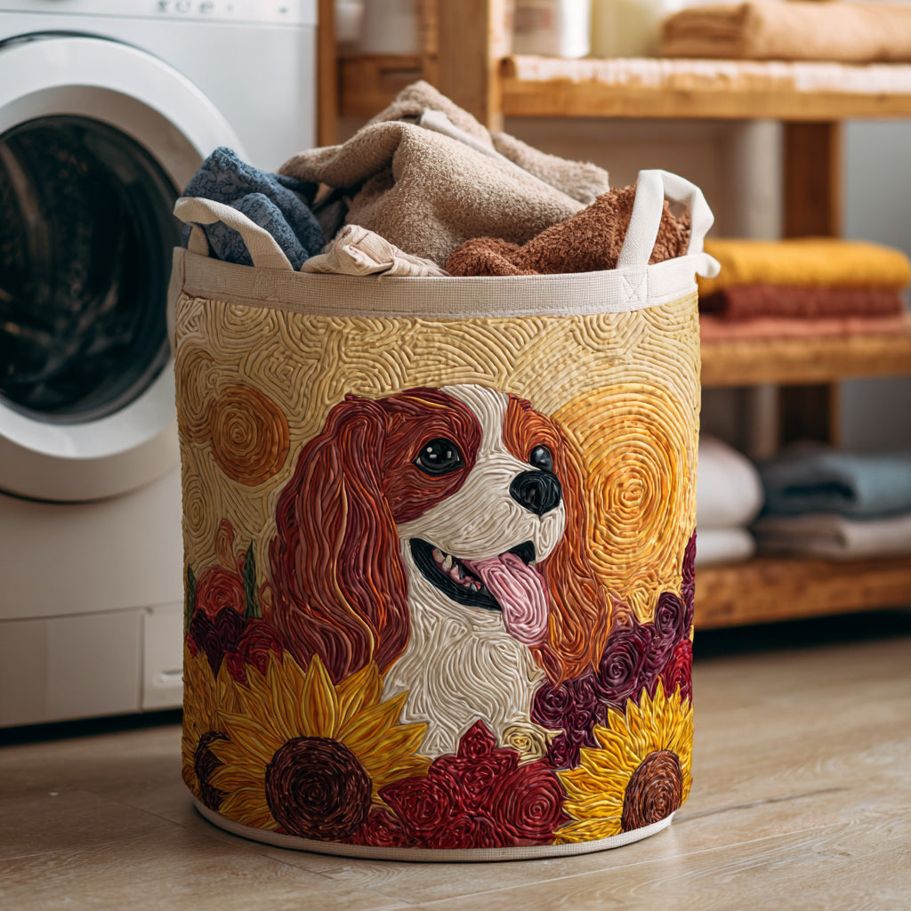 Spaniel Sunbeam Smile Laundry Basket Laundry Gifts, Housewarming Gift Ideas, Mother's Day Gifts