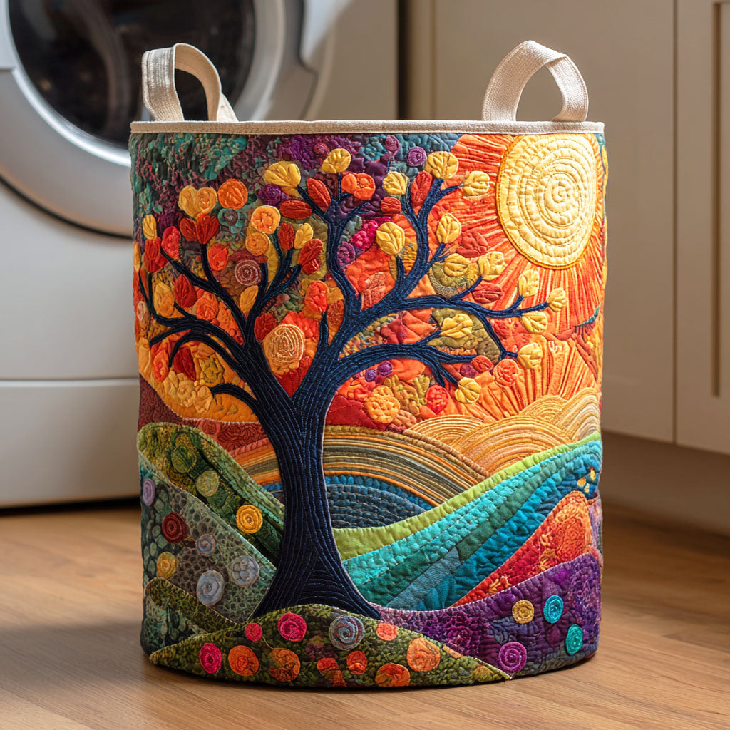 Sunlit Life Tree Laundry Basket Laundry Gifts, Housewarming Gift Ideas, Mother's Day Gifts