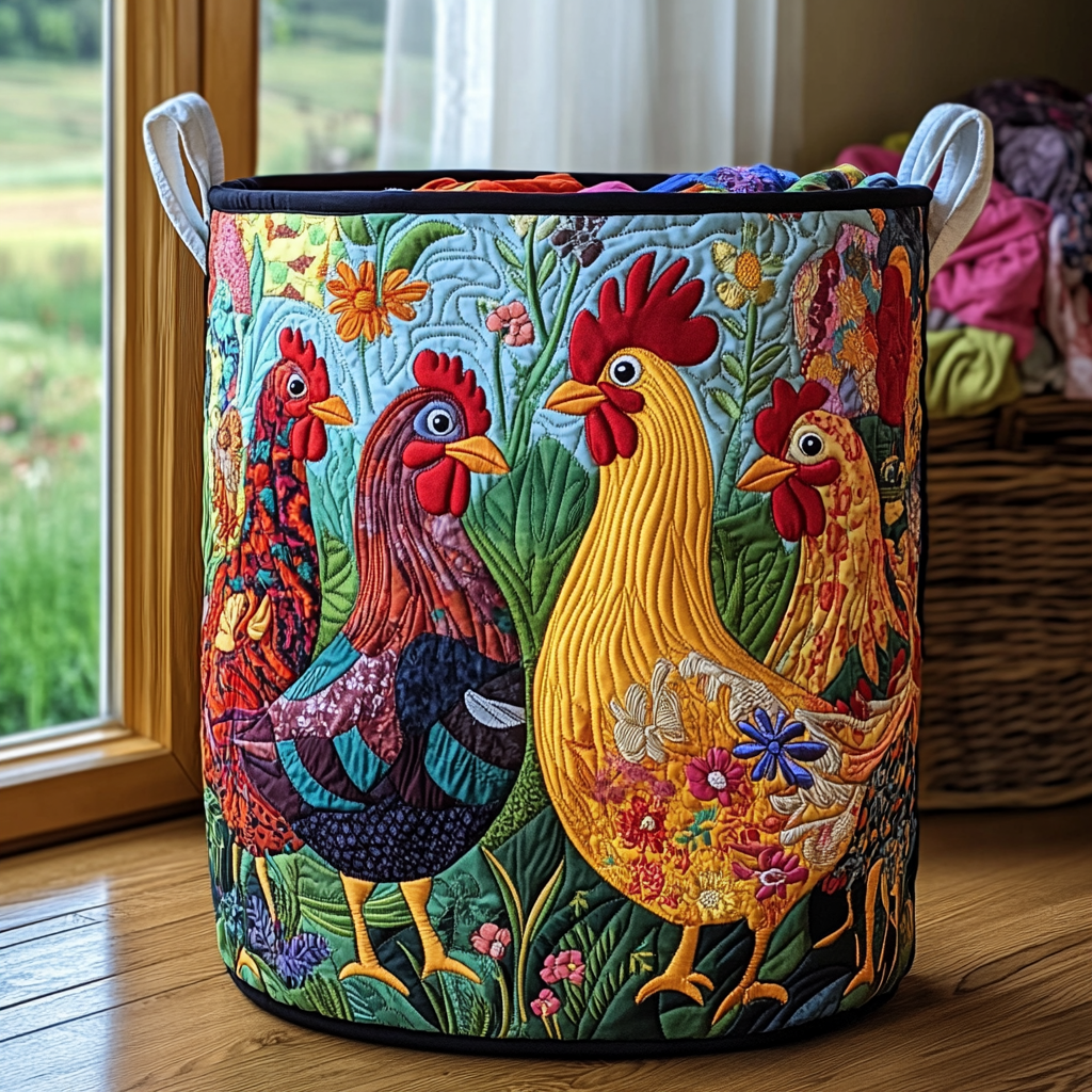 Sunny Coop Laundry Basket Laundry Gifts, Housewarming Gift Ideas, Mother's Day Gifts