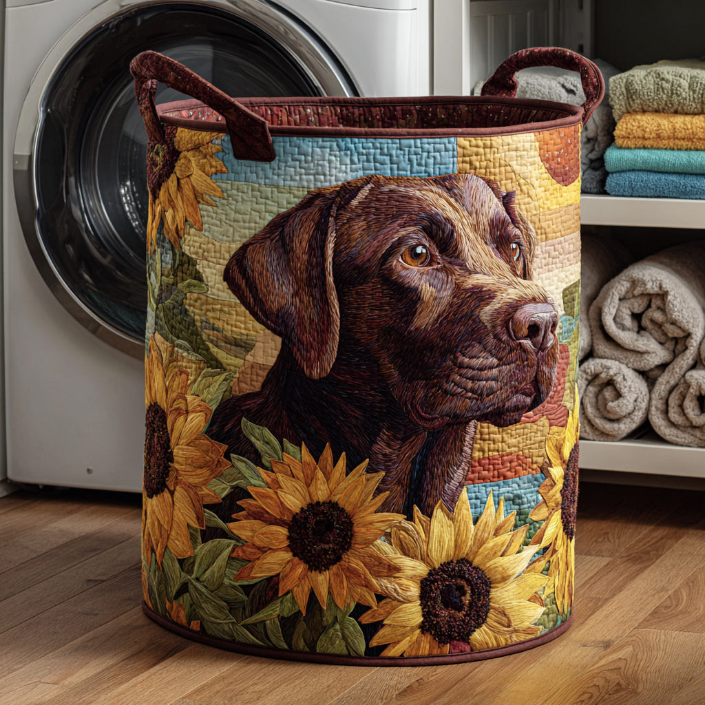 Sunny Lab Field Laundry Basket Laundry Gifts, Housewarming Gift Ideas, Mother's Day Gifts