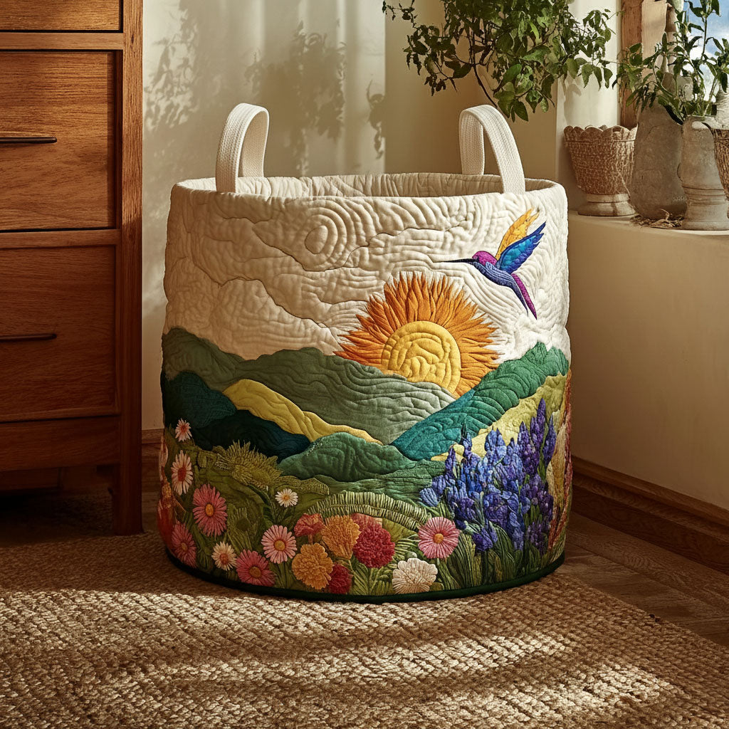 Sunny Meadow Laundry Basket Laundry Gifts, Housewarming Gift Ideas, Mother's Day Gifts