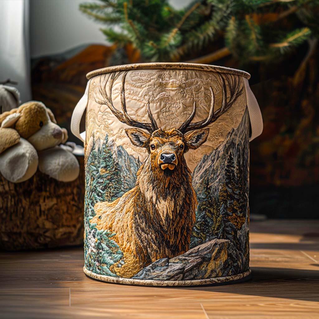 Sunrise Elk Calm Laundry Basket Laundry Gifts, Housewarming Gift Ideas, Mother's Day Gifts
