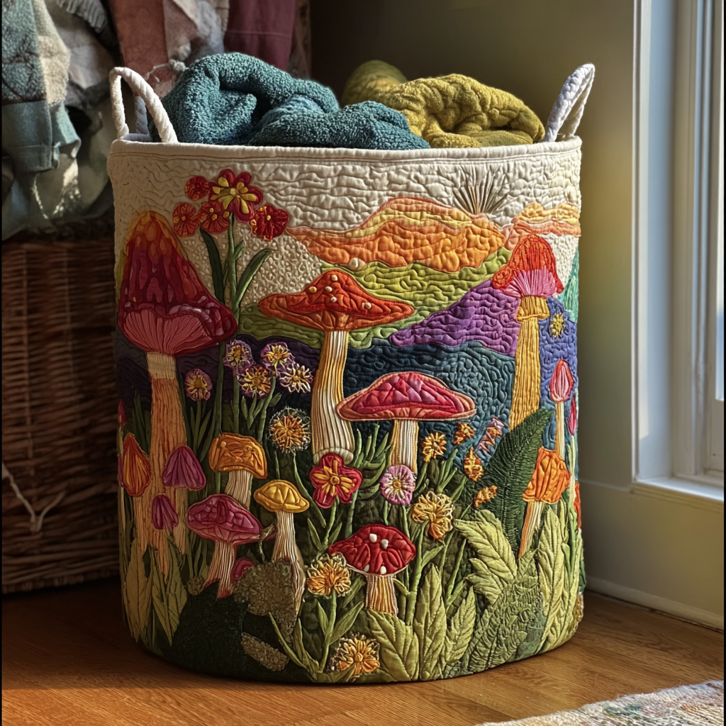 Sunrise Garden Laundry Basket Laundry Gifts, Housewarming Gift Ideas, Mother's Day Gifts