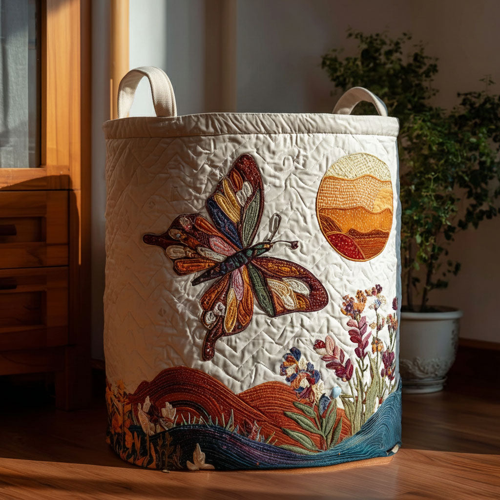 Sunset Wings Laundry Basket Laundry Gifts, Housewarming Gift Ideas, Mother's Day Gifts