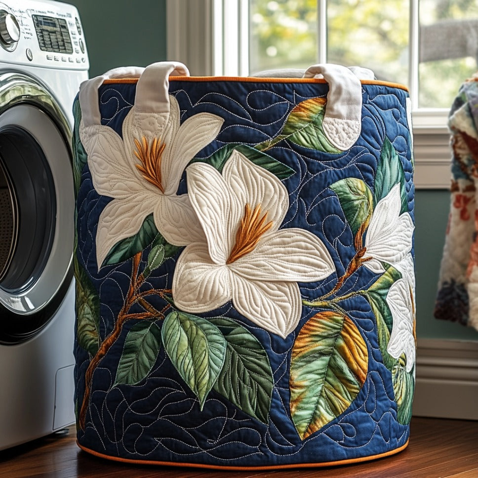 Sweet Magnolia Laundry Basket Laundry Gifts, Housewarming Gift Ideas, Mother's Day Gifts