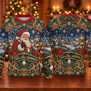 Tees The Season Santa Ugly Christmas Sweater - view 5