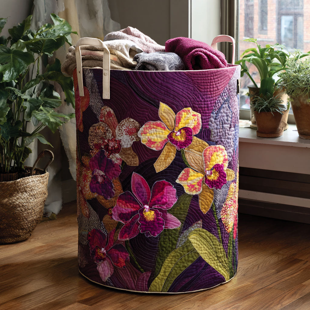 Tropical Velvet Laundry Basket Laundry Gifts, Housewarming Gift Ideas, Mother's Day Gifts