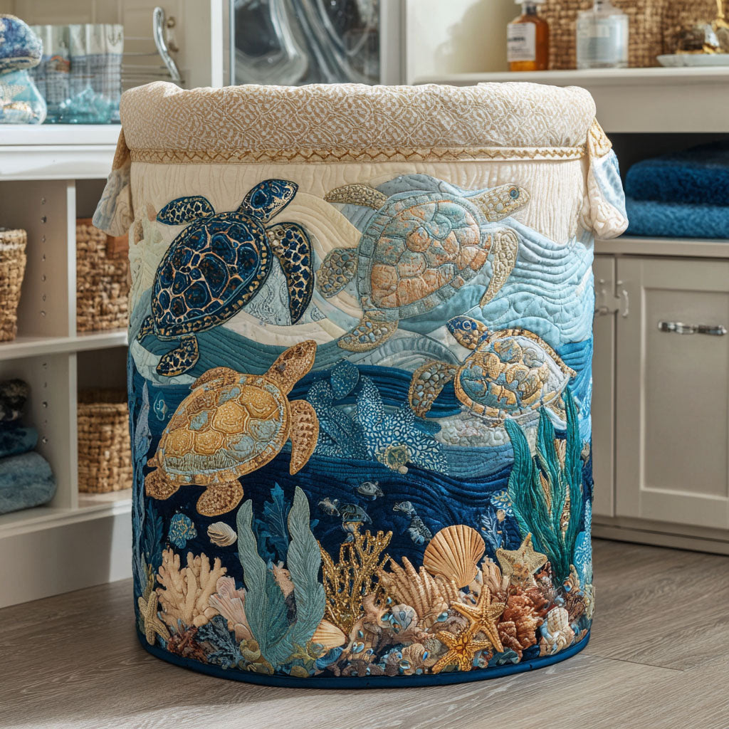 Shell Shine Laundry Basket Laundry Gifts, Housewarming Gift Ideas, Mother's Day Gifts