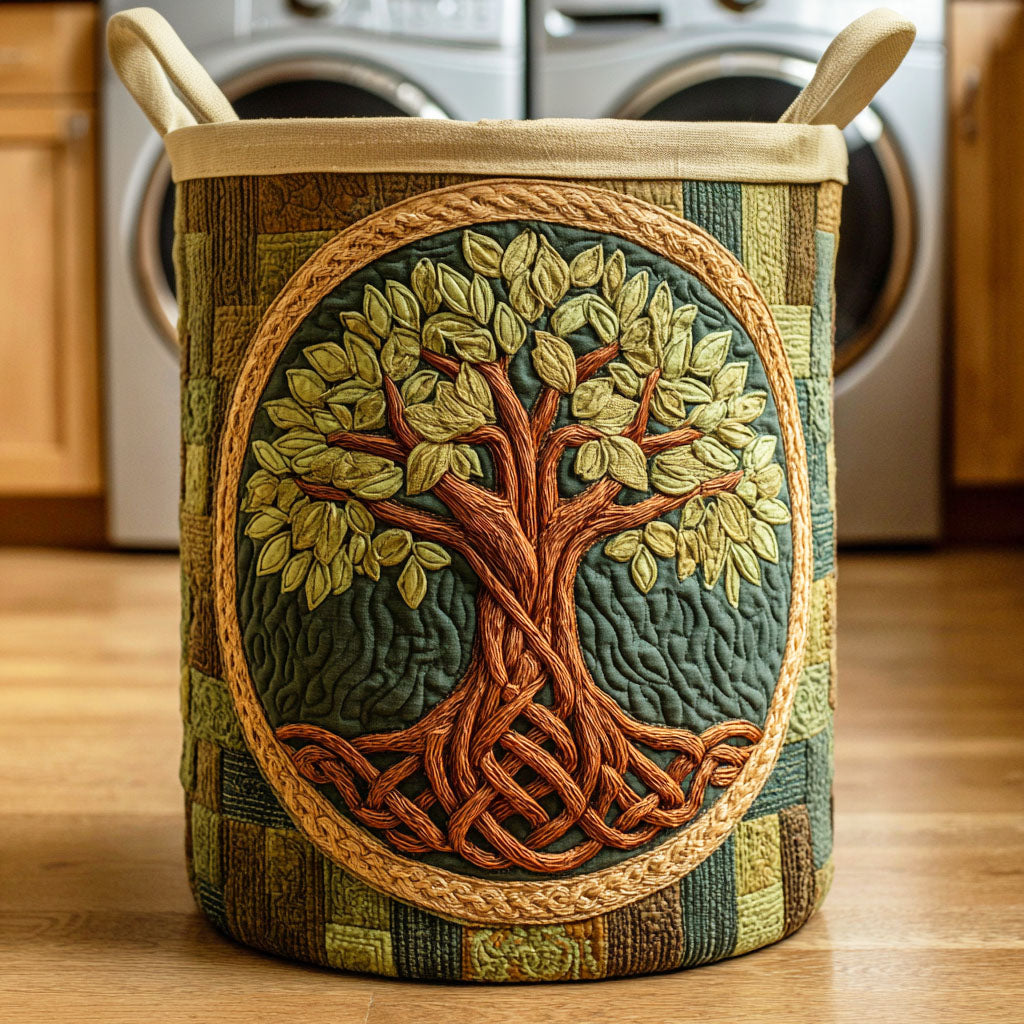 Verdant Life Tree Laundry Basket Laundry Gifts, Housewarming Gift Ideas, Mother's Day Gifts