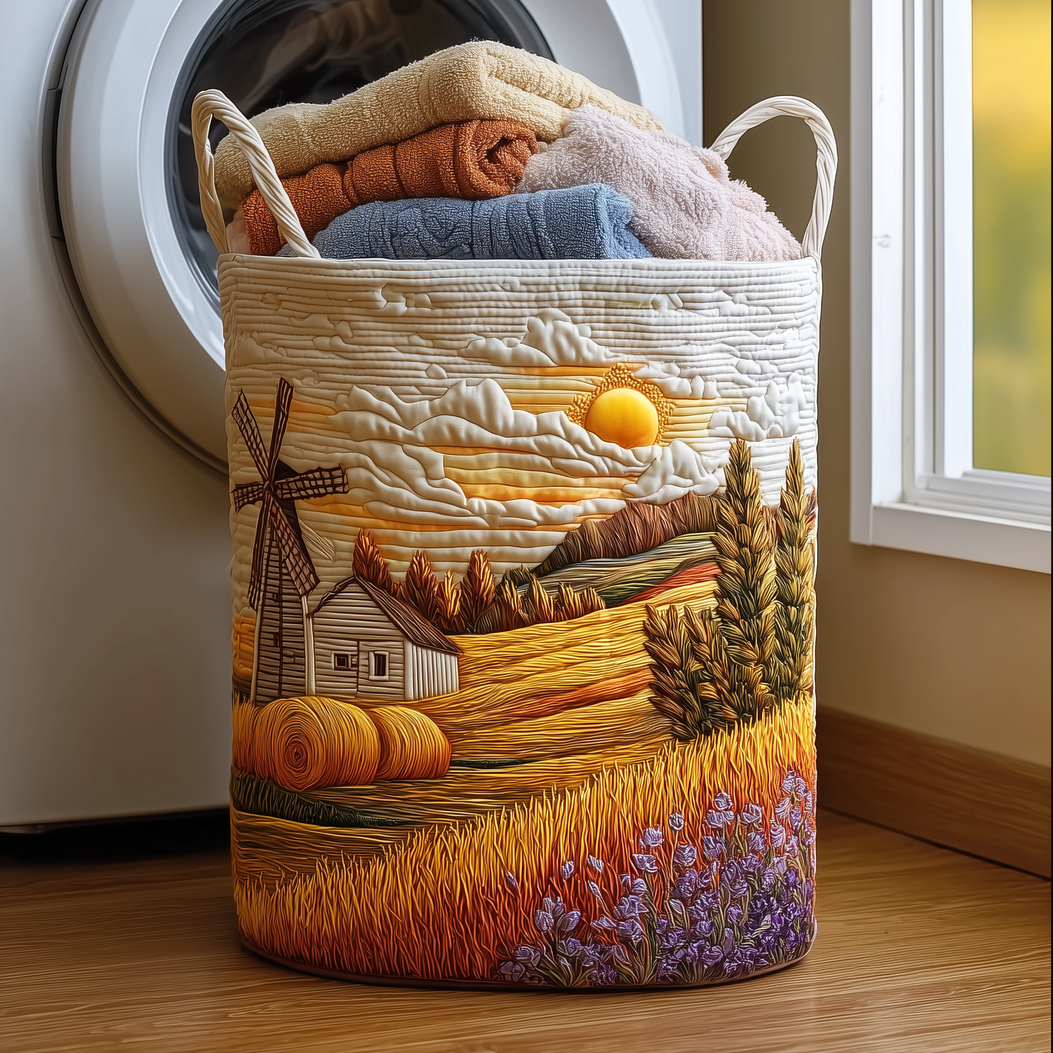 Wheat Dream Laundry Basket Laundry Gifts, Housewarming Gift Ideas, Mother's Day Gifts