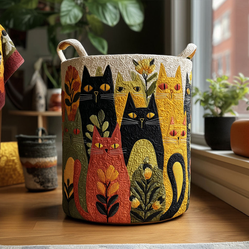 Whisker Patch Laundry Basket Laundry Gifts, Housewarming Gift Ideas, Mother's Day Gifts