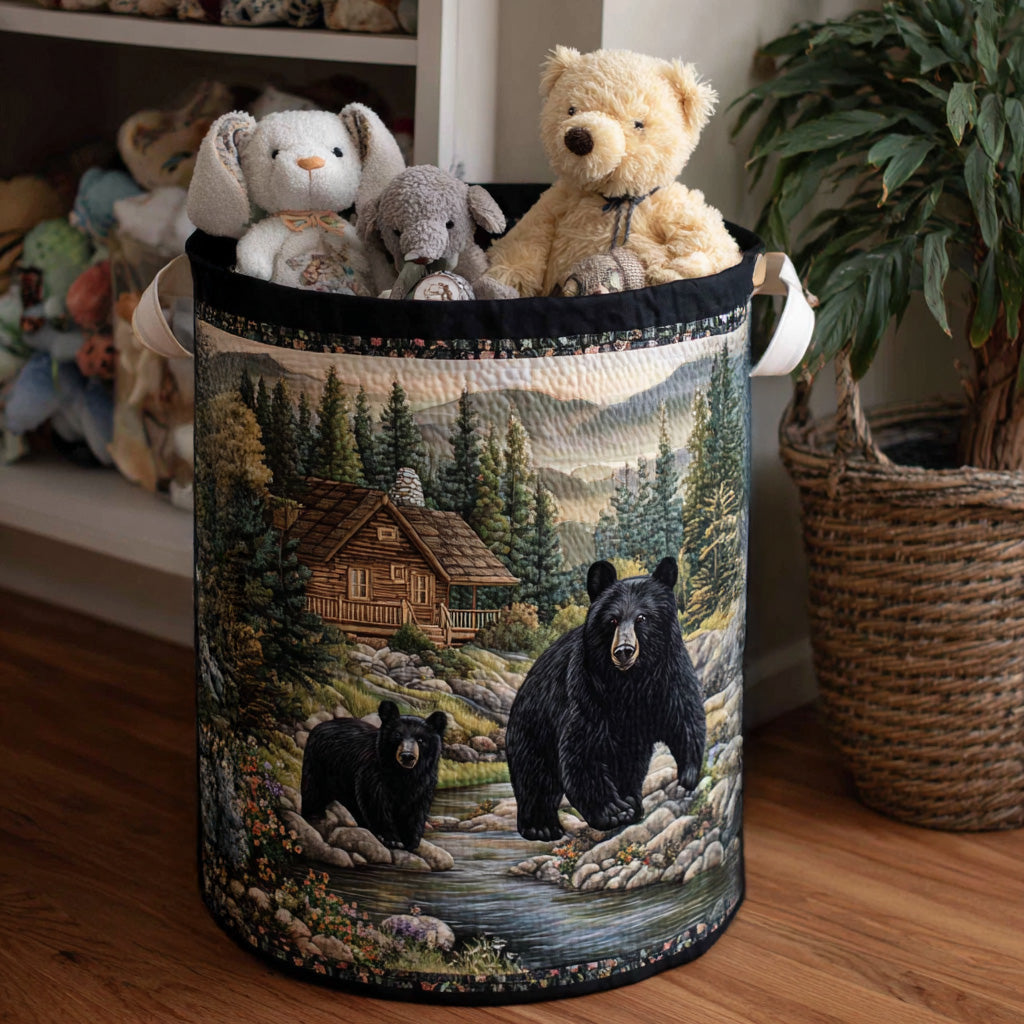Wild Bear Laundry Basket Laundry Gifts, Housewarming Gift Ideas, Mother's Day Gifts