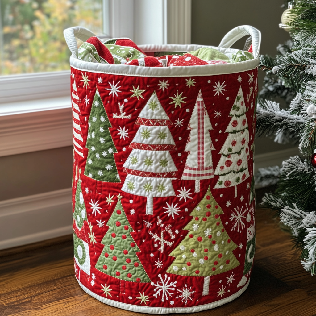 Winter Charm Laundry Basket Laundry Gifts, Housewarming Gift Ideas, Mother's Day Gifts