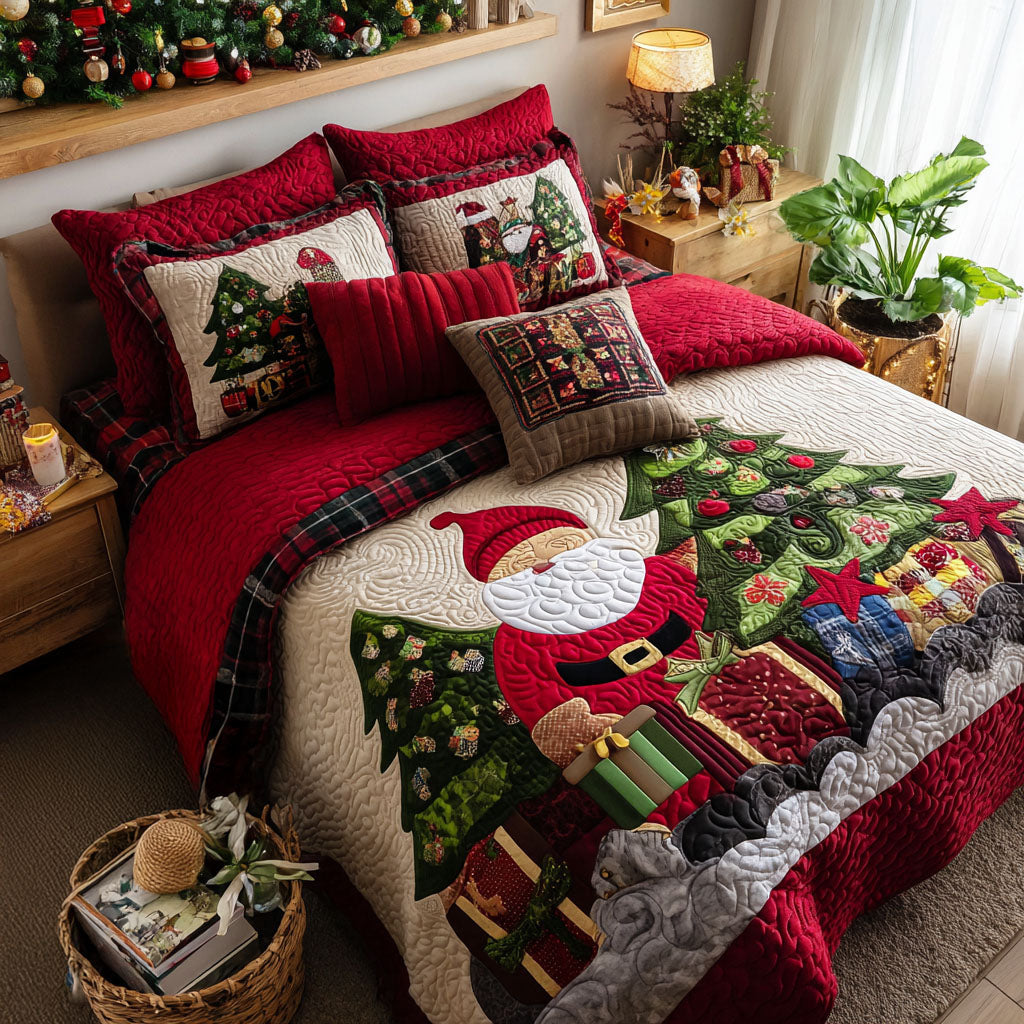 Winter Glow Quilted Bedding Set Fall Quilt Sets Housewarming Gift