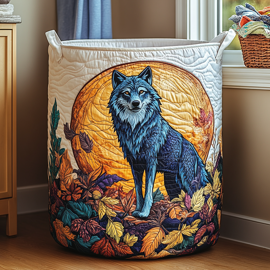 Wolf Path Laundry Basket Laundry Gifts, Housewarming Gift Ideas, Mother's Day Gifts