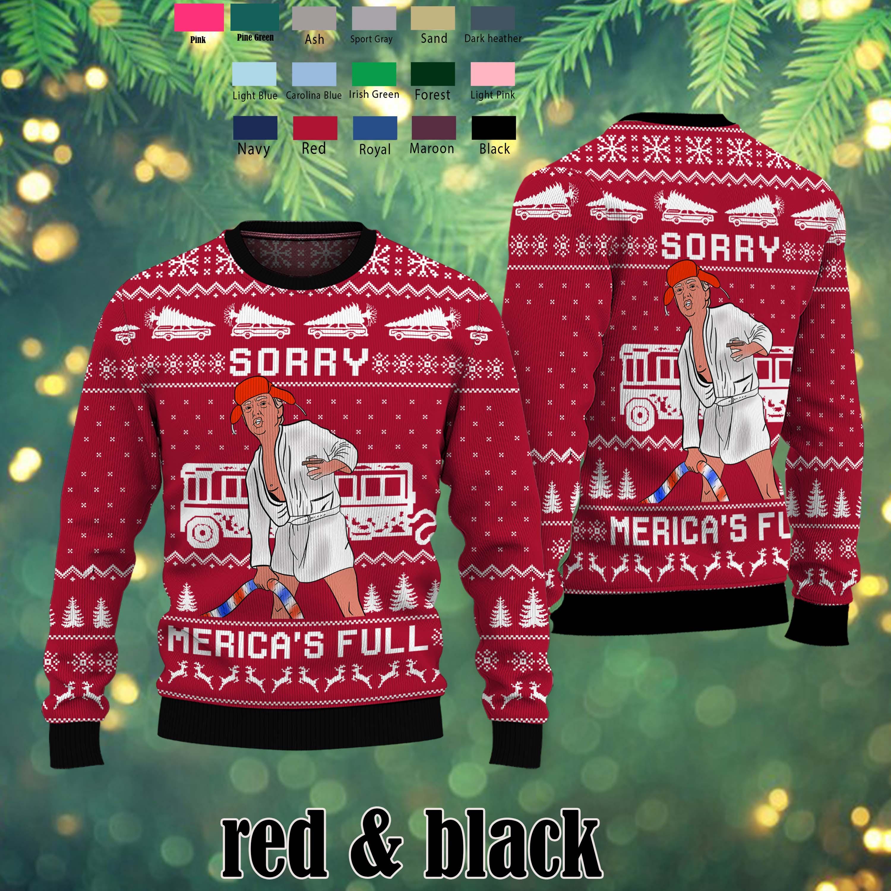 Funny Shitters Full Trump2024 Christmas Sweater, Trump Ugly Sweater Shirt