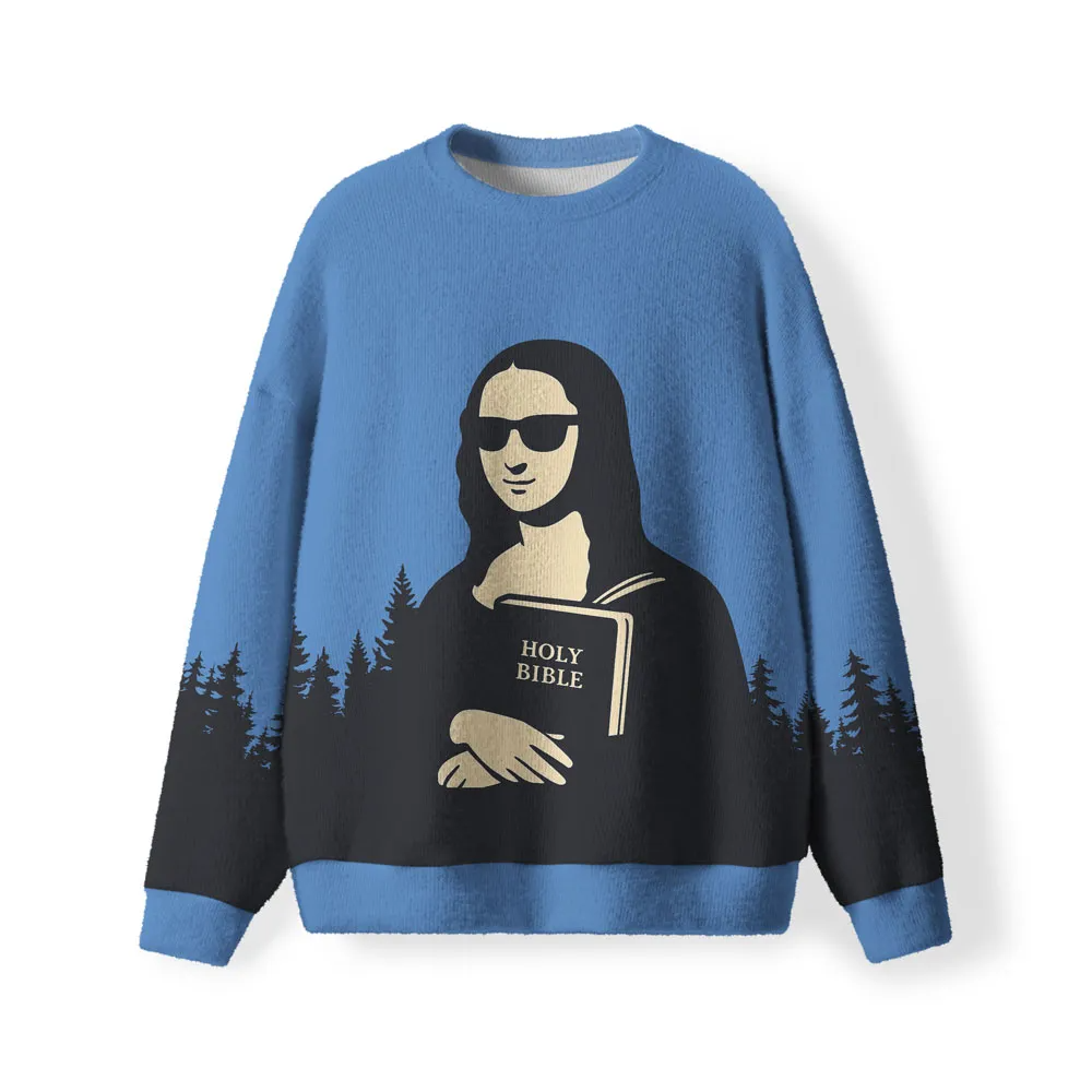 Holy Bible Christian Funny Ugly Sweater, Ugly Xmas Sweater, Christmas Ugly Sweatshirt