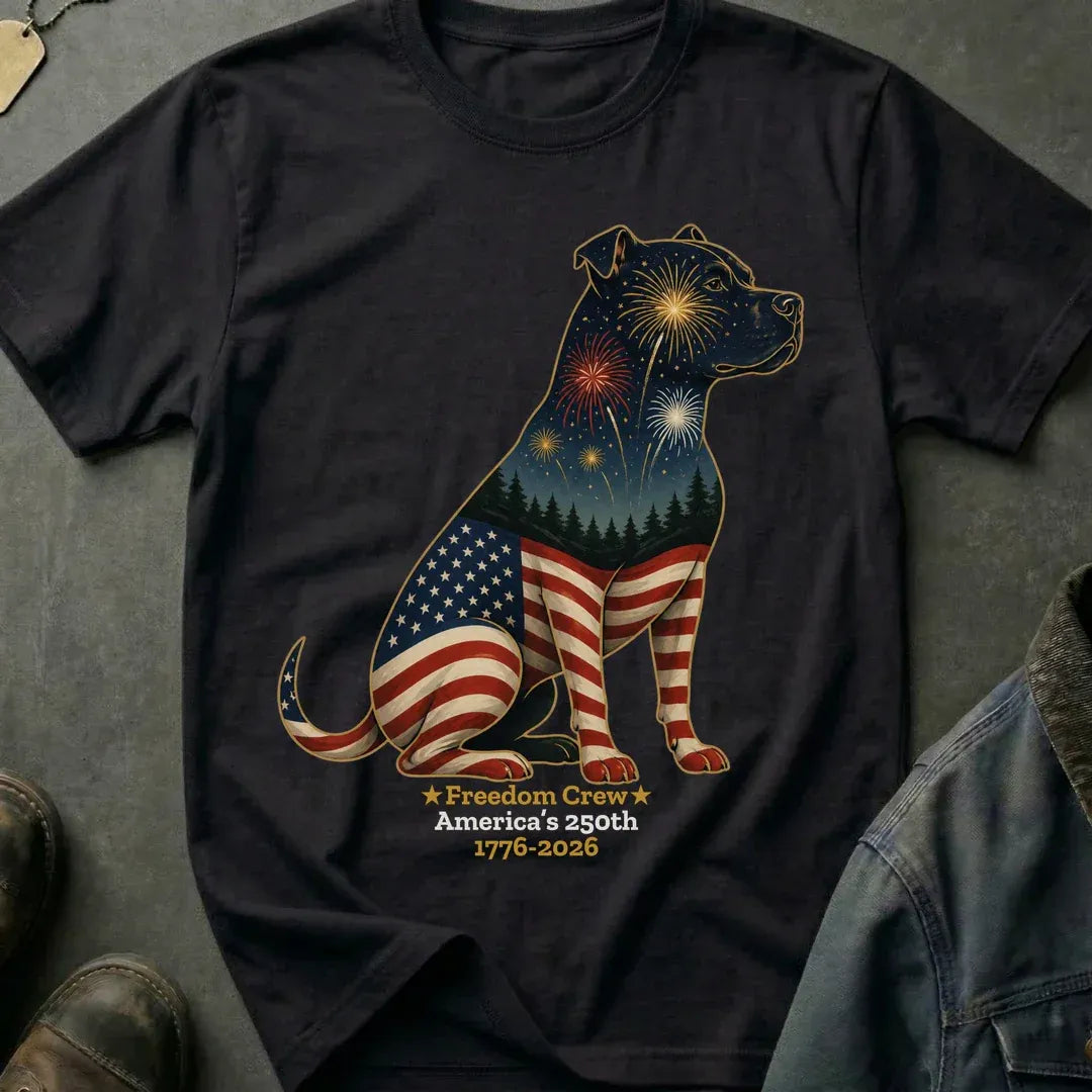 American Pit Bull Terrier America's 250th Shirt, America 250 Celebrations Shirt, Shirt For Dog Lovers