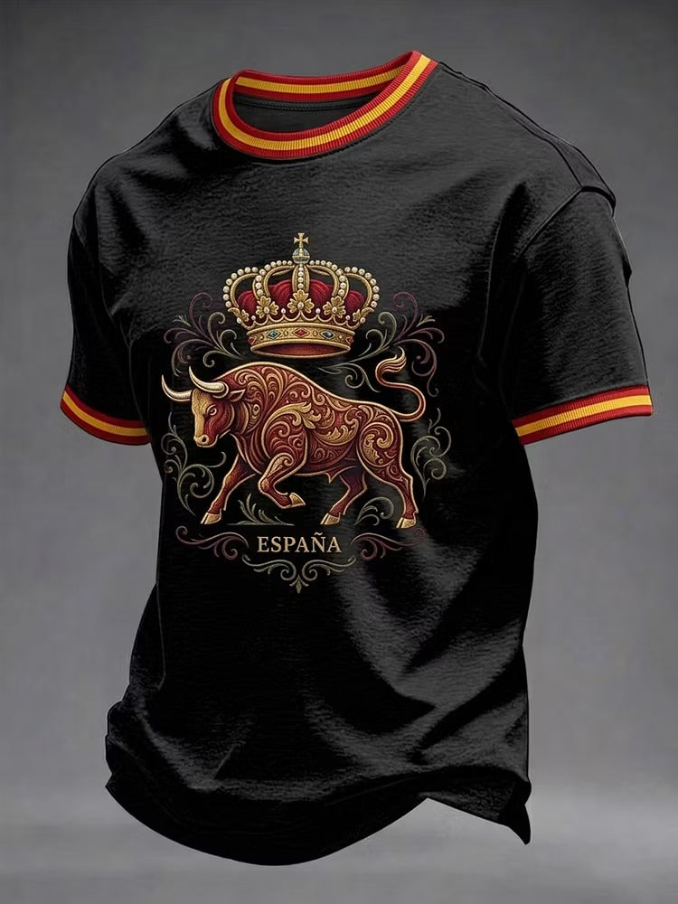 Spanish Bullfighting T-shirt, Soccer Champion Fan Shirt Gameday Shirts, Father's Day Presents