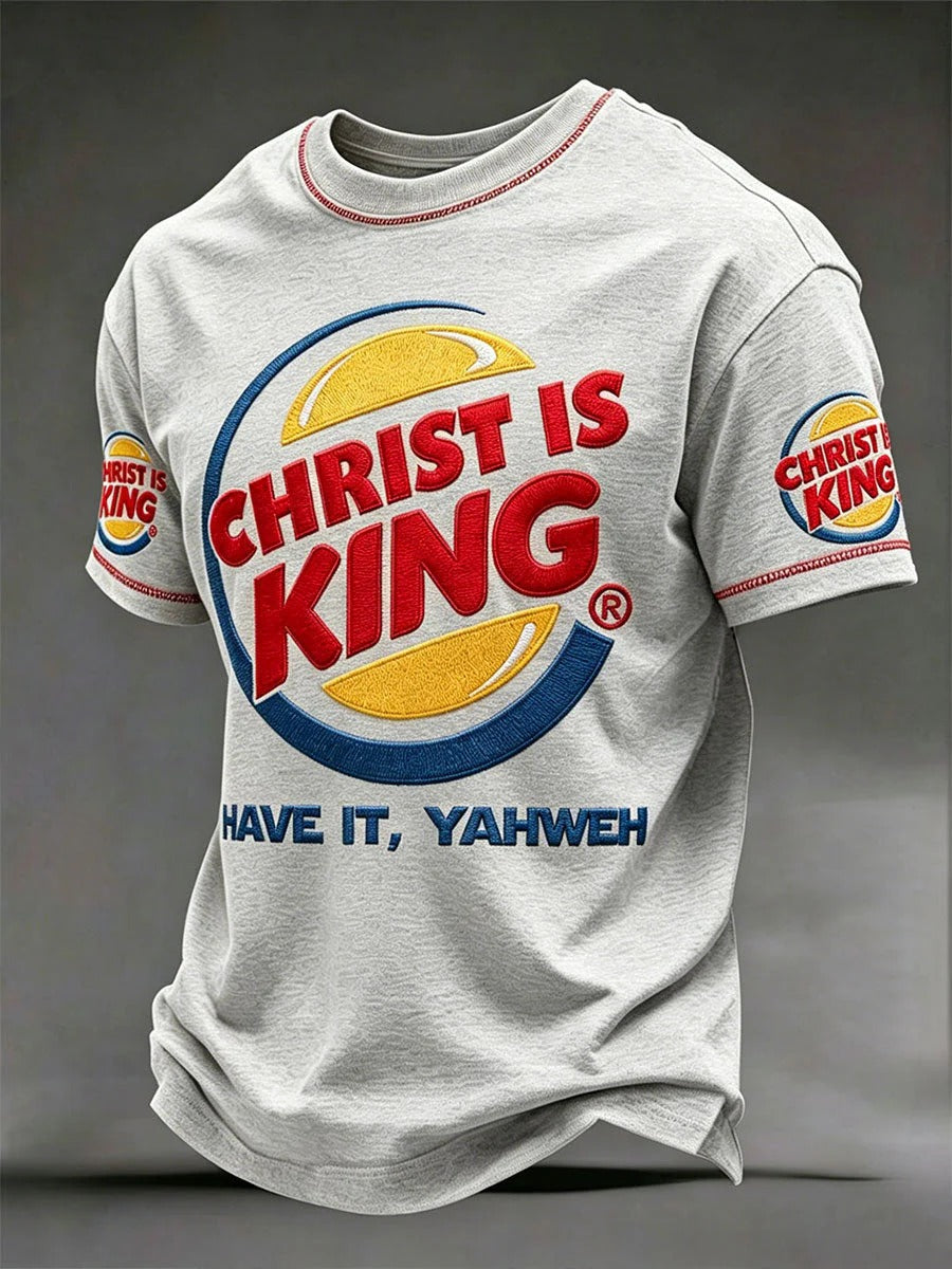 Christ Is King Shirt, Christian Shirt For Men, Have It Yahweh Faith Gift