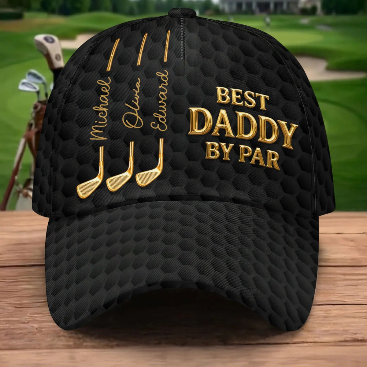 Best Daddy By Par Golf Hat, Custom Golf Hat, Father’s Day Hat