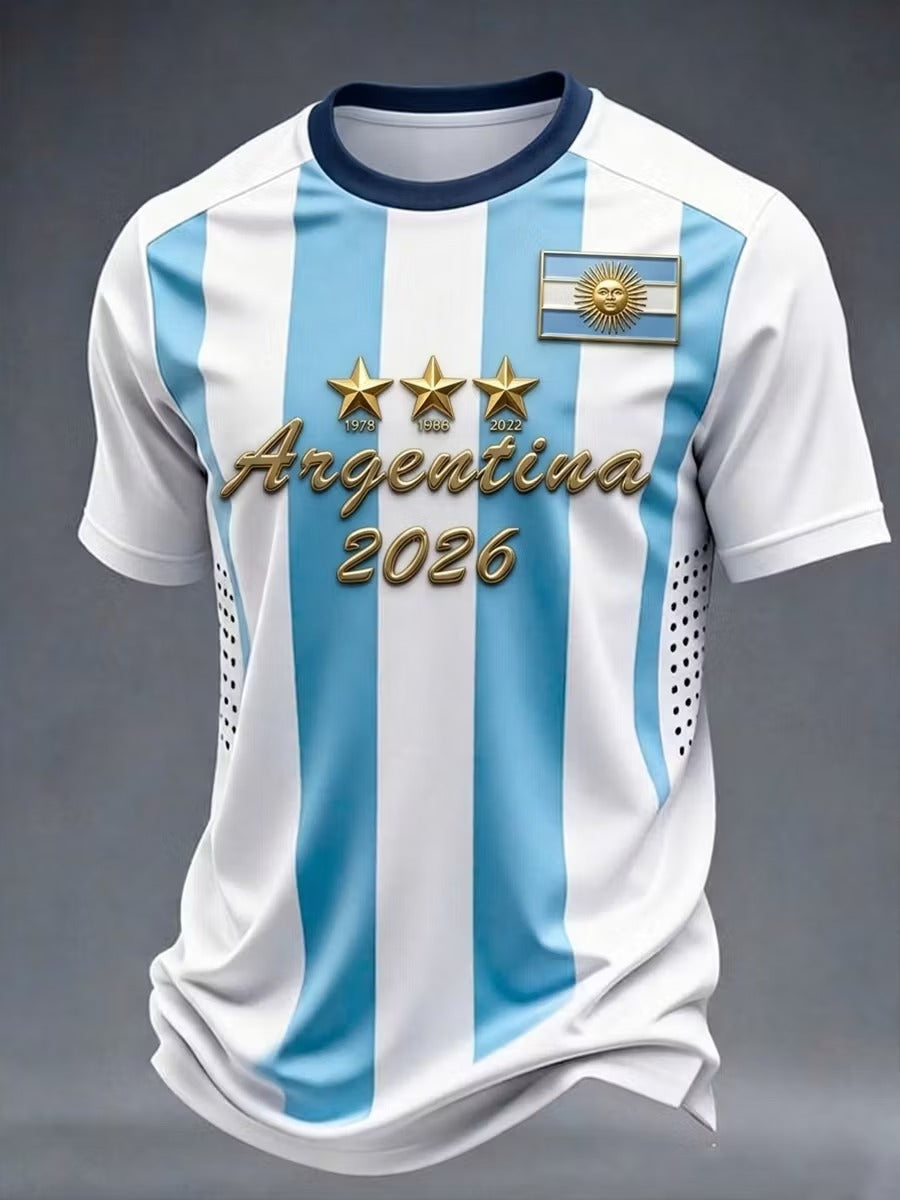 Argentine 2026 Football Shirt Game Day Shirt Soccer Dad Shirt Gifts For Soccer Lovers