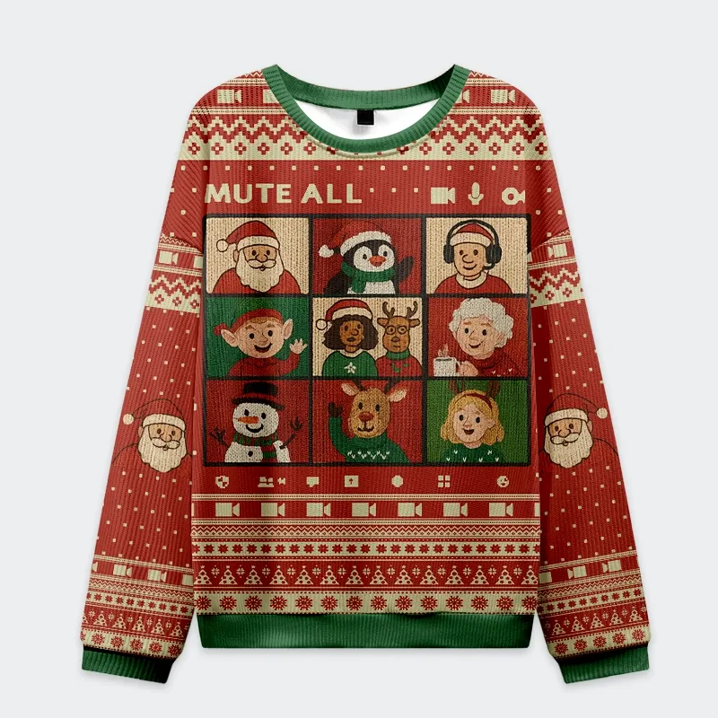 Christmas Family Funny Ugly Sweater, Ugly Xmas Sweater, Christmas Ugly Sweatshirt