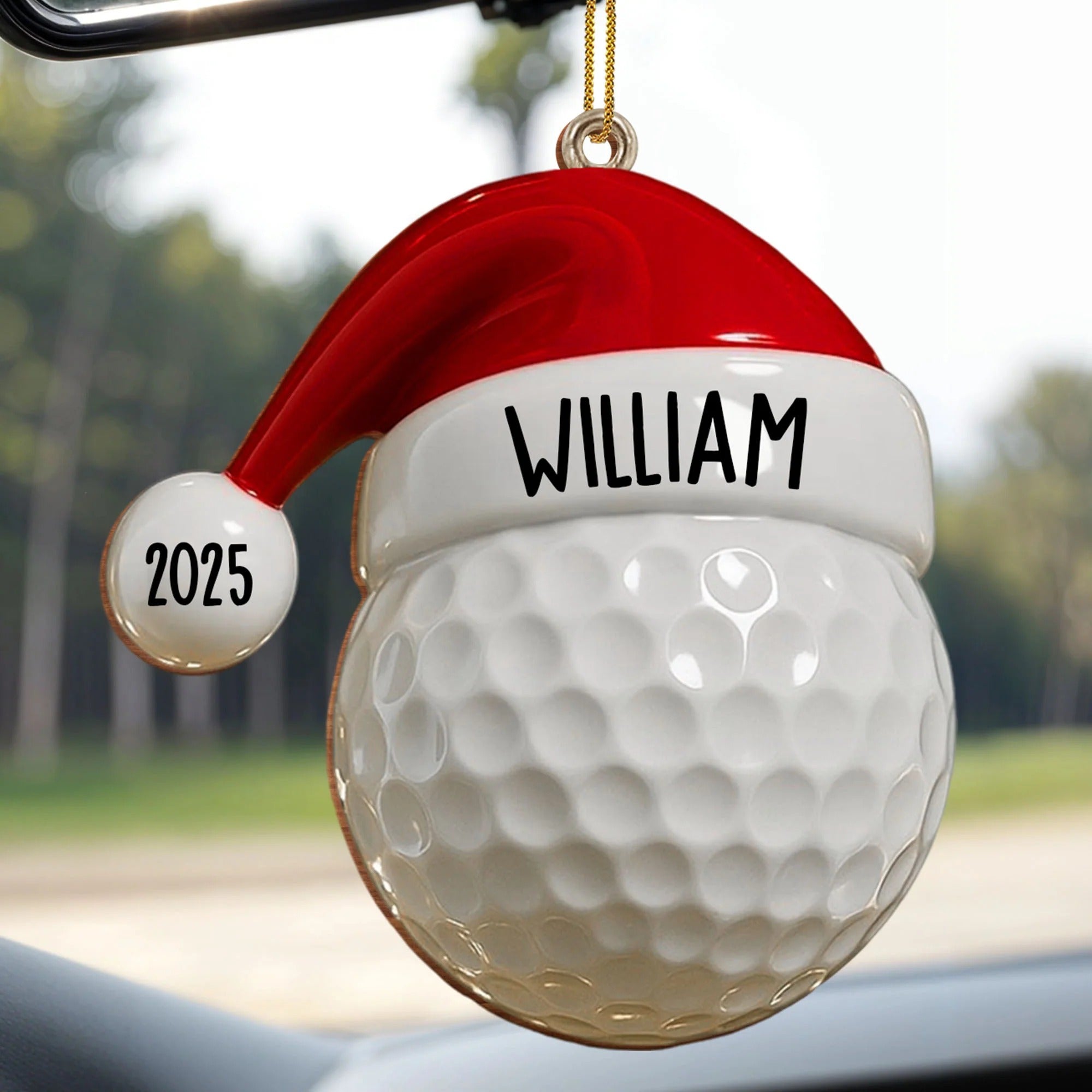 Personalized Sports Ornaments For Every Athlete, Xmas Acrylic Ornament, Christmas Tree Ornament