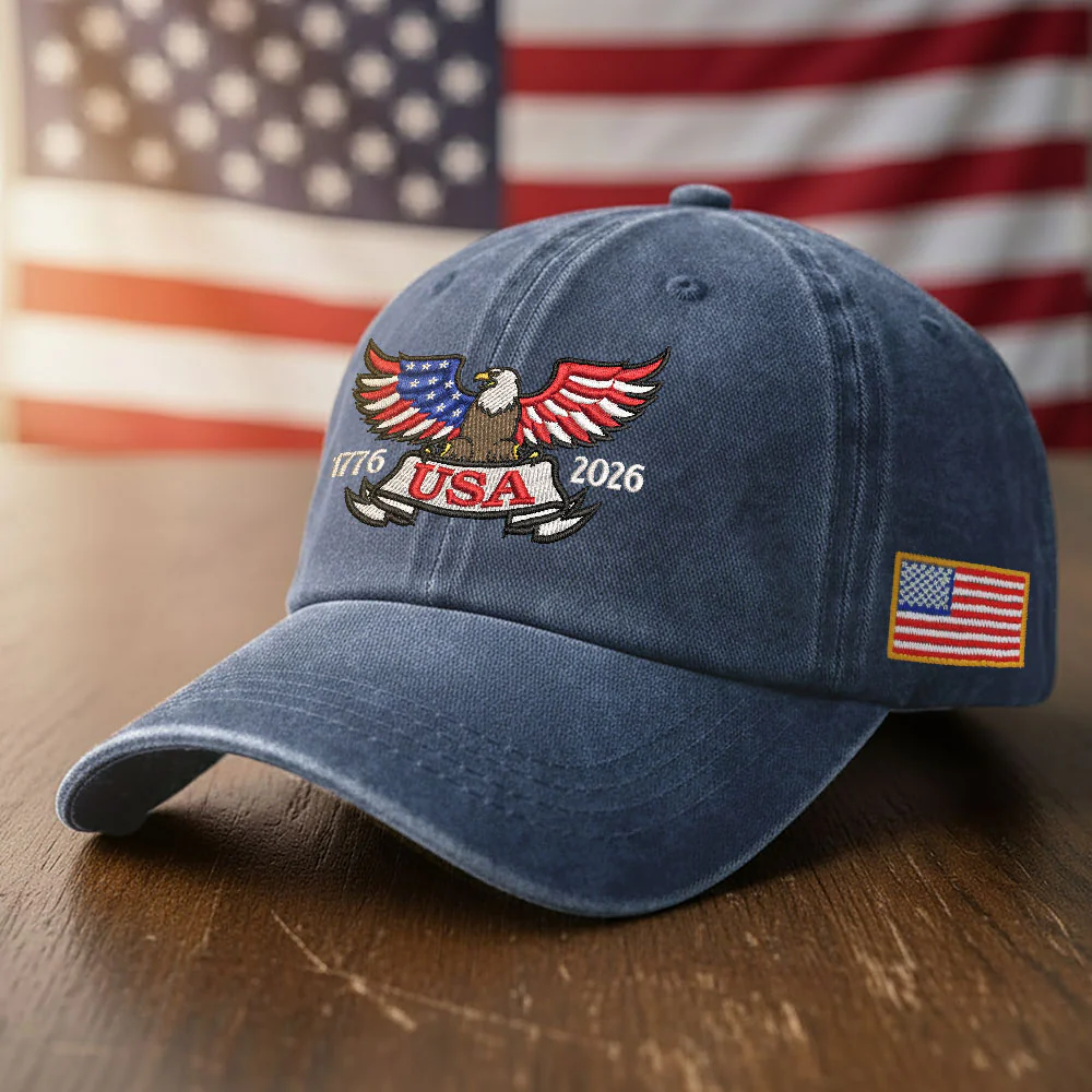 250 Years of America Patriot Hat, United States Of America 1776-2026 250th Anniversary Classic Cap