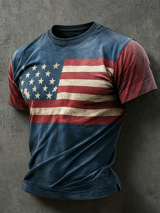 Vintage America Flag 250th Anniversary T-Shirt, 1776–2026 USA Patriotic Tee, Independence Day Shirt