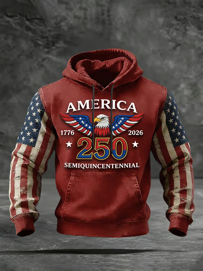 極美品⭐︎DeuxiemeClasse×AMERICANA HOODIEGOWN Men's 250th Anniversary Of The United States Commemorating Hoodie