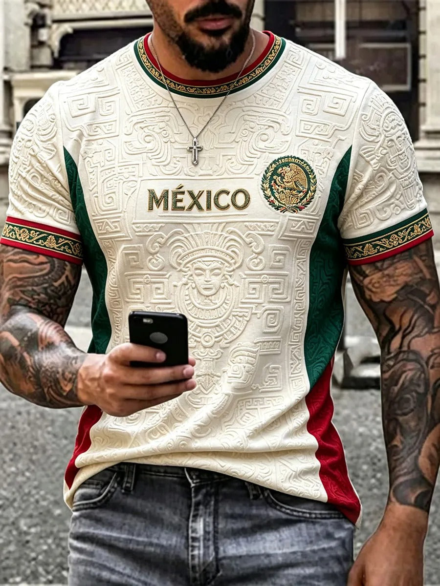 Mexico Proud Calendar Eagle Polo Shirt, Soccer Champion Gameday Shirts, Soccer Fan Gift