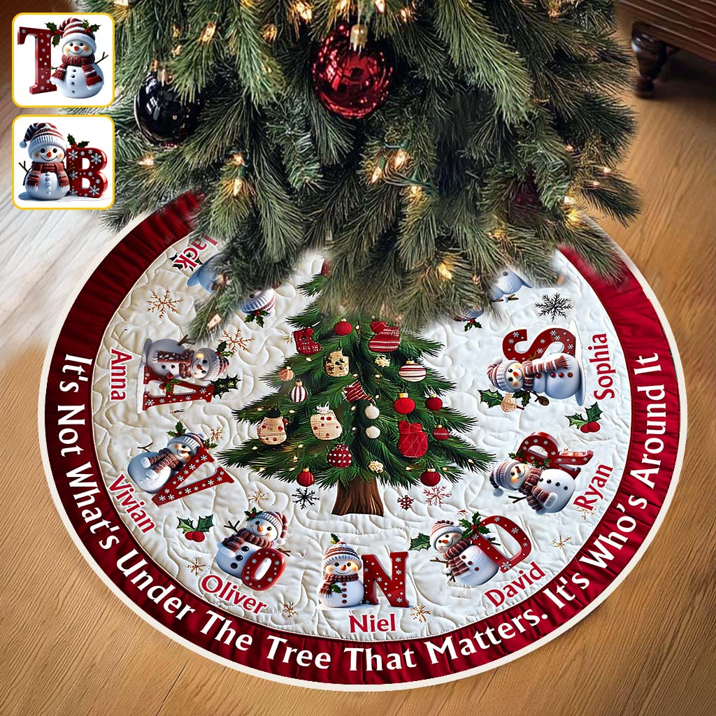 It's Not What's Under The Tree That Matters 3D Print Mat, Christmas Rug, Holiday Home Decor