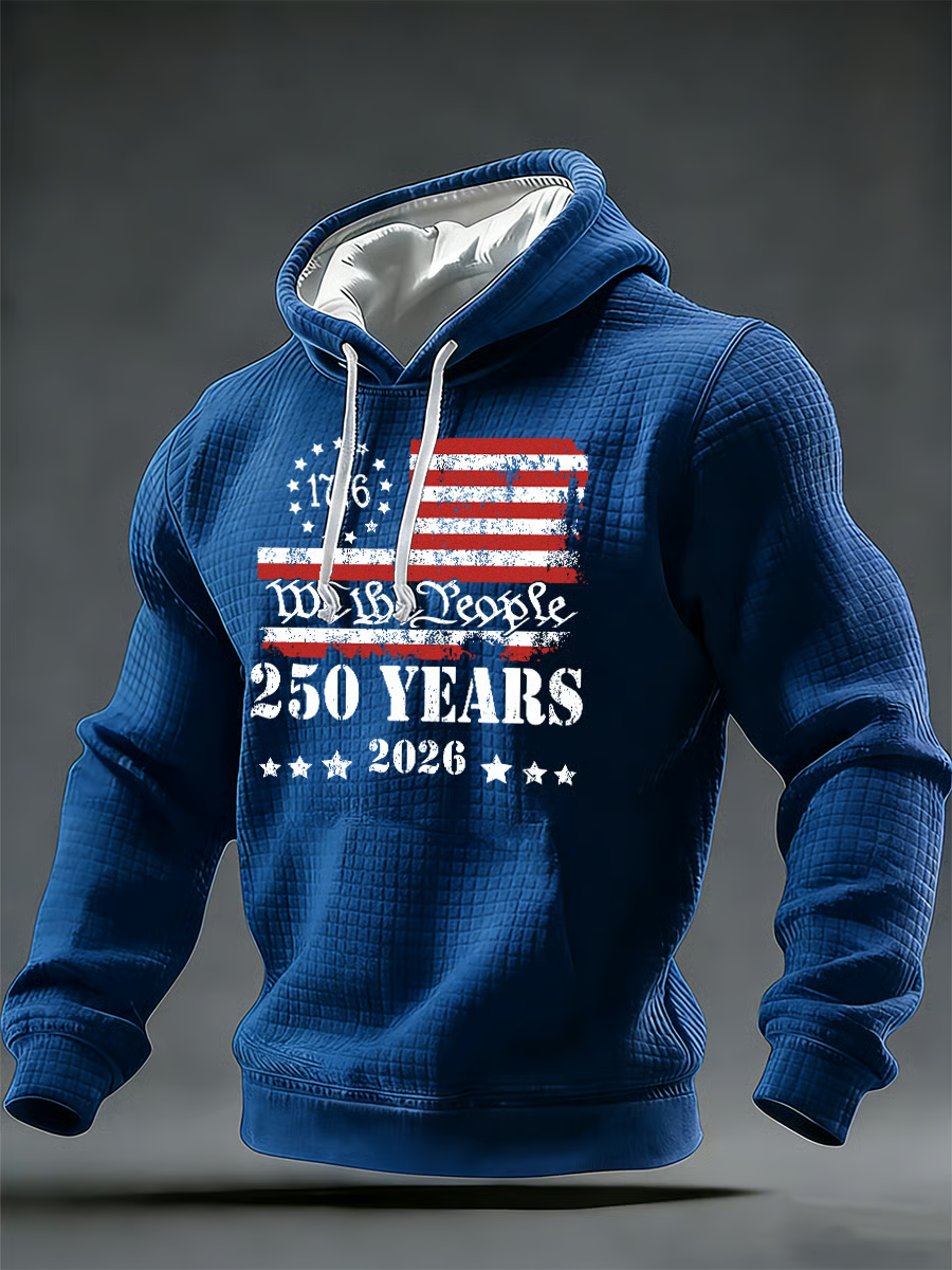 250th Anniversary Free Navy Commemorative Hoodie, Pullover Hoodie 4th Of July Gift