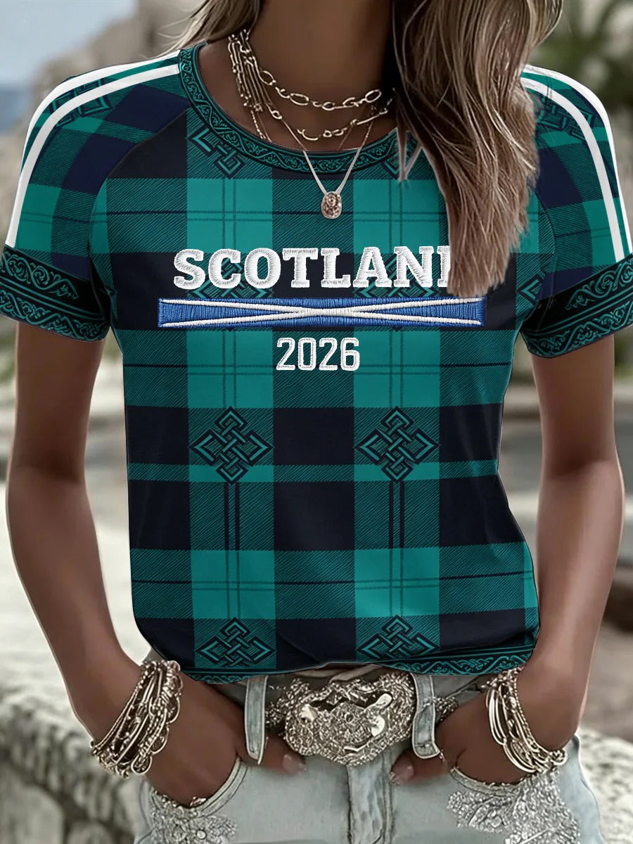 Women's UK Football Lover Scottish Elphinstone Clan Soccer Champion Shirt Gameday Soccer Shirt