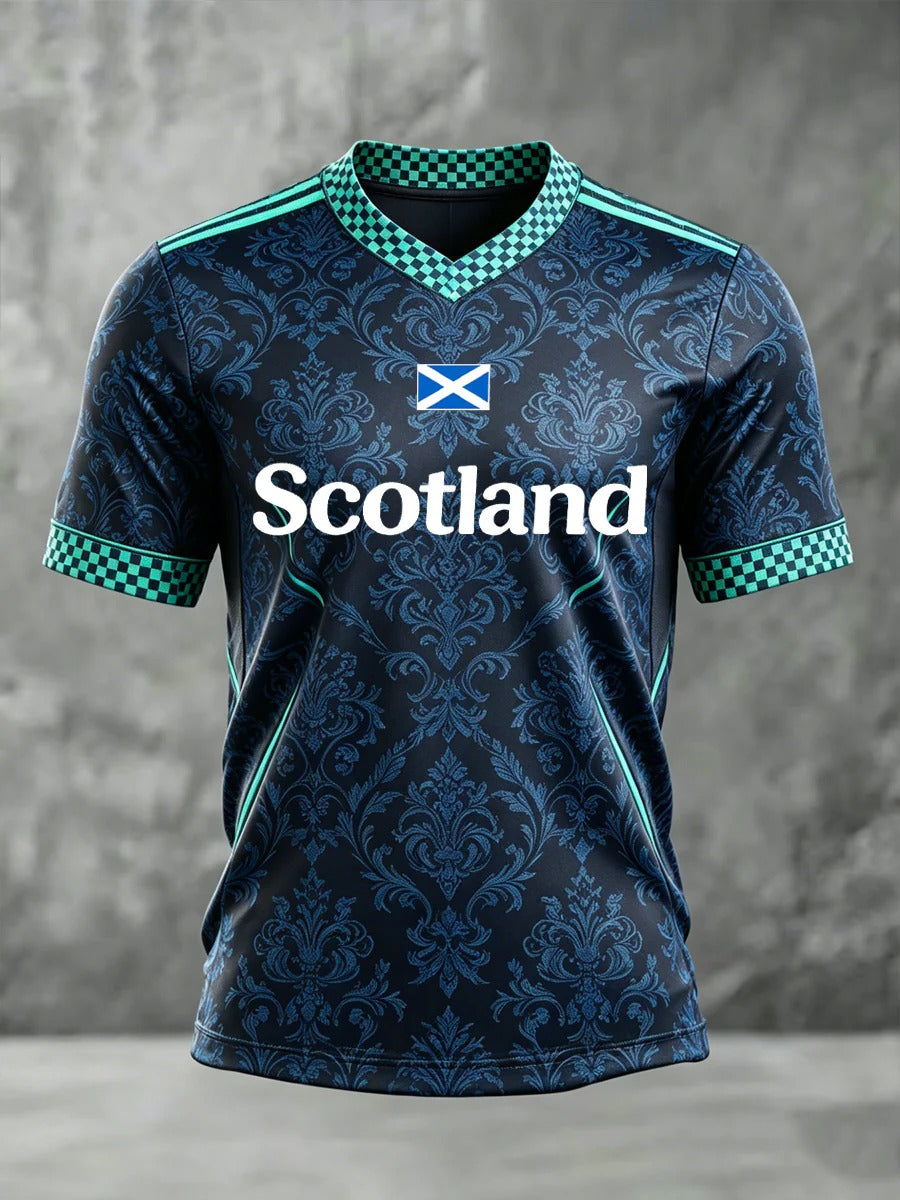 Celtic Nation Soccer Tee ,V-Neck T-Shirts Men, Football Champion Shirt Soccer Fan Gift