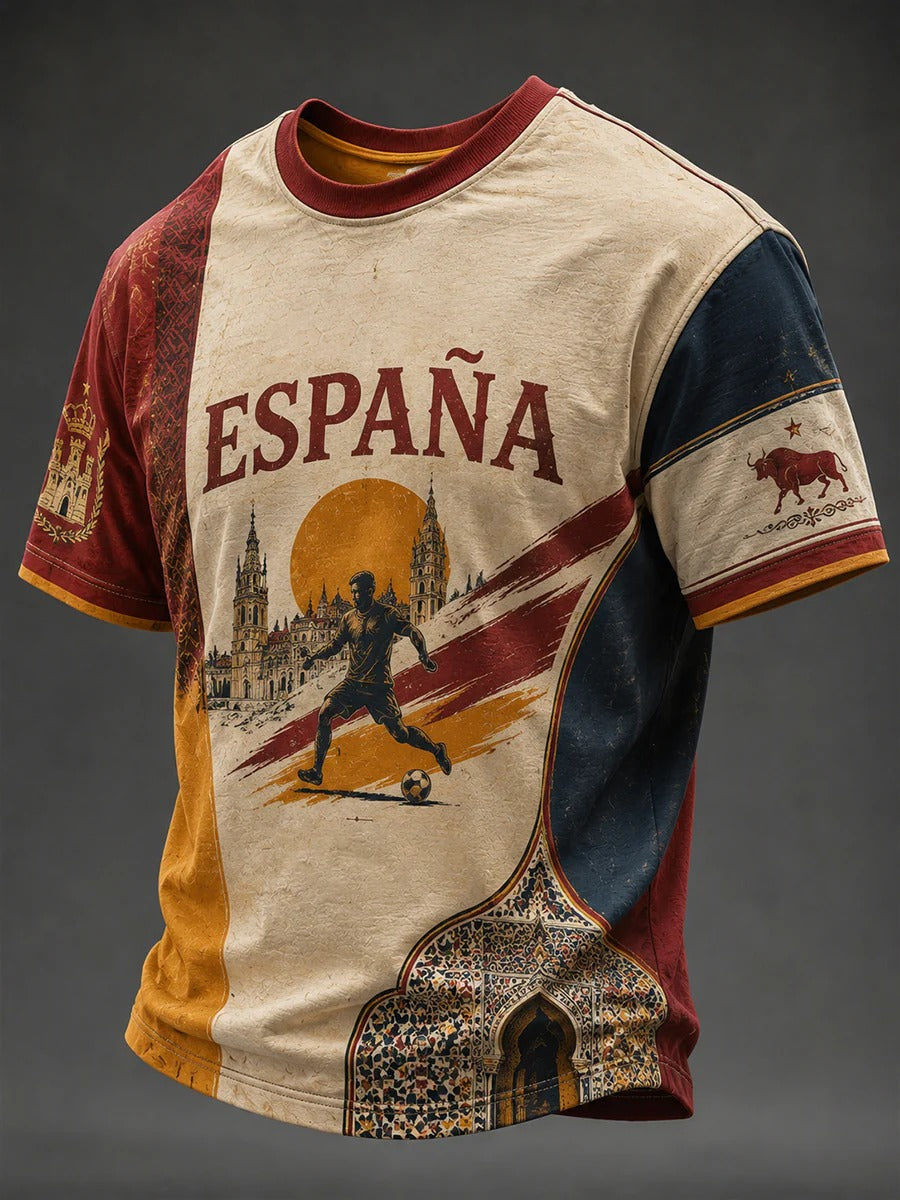 Spanish Football Cheering T-shirt Soccer Champion Shirt Gameday Soccer Shirt
