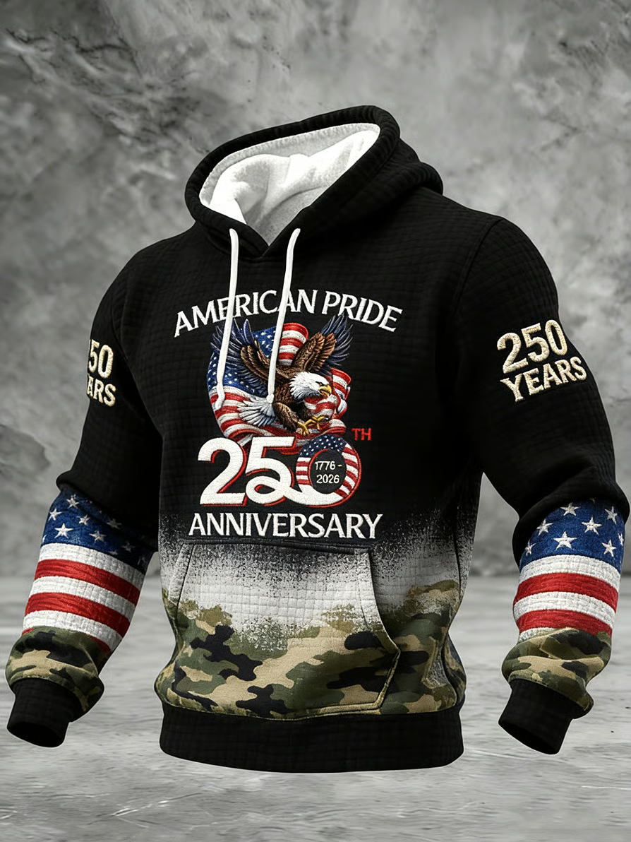 American Pride 250th Anniversary USA Flag Camouflage 4th Of July Golf Shirt, Patriotic Golf Shirt, Polo For Men