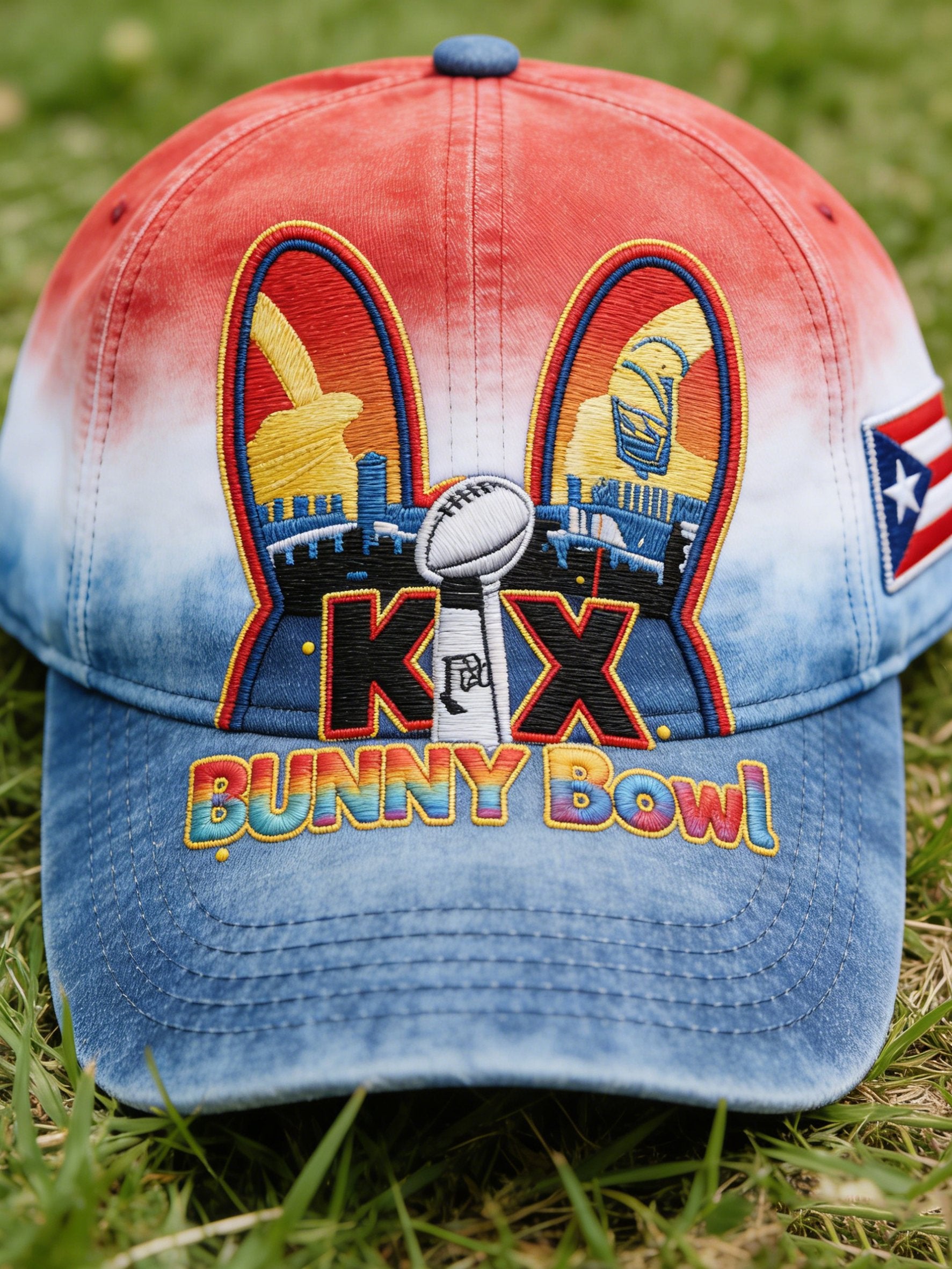 Bunny Bowl The Benito Bowl Printed Cap, The Best Half Time Game Day Cap, Mens Dad Cap