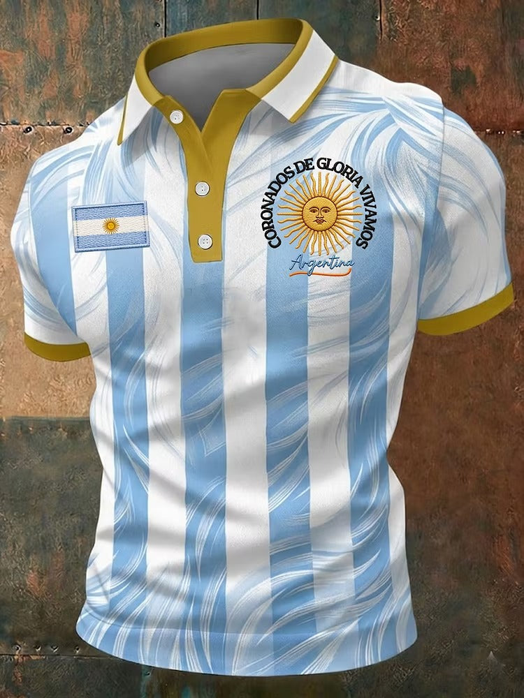 Argentina Crowned With Glory Let Us Live Soccer Champions Shirt, Half Time Show Gameday Shirts